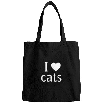 Discover I LOVE CATS Bags