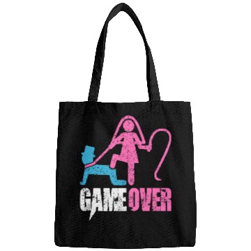 Discover Funny Bride and Groom Meme & Quote Bags "Game
