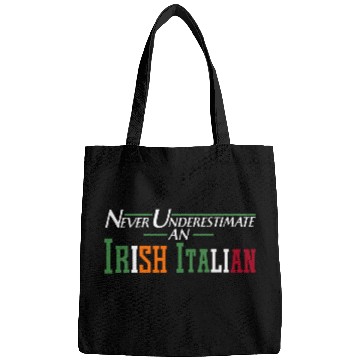 Discover Never Underestimate An Irish Italian Funny Gifts Bags