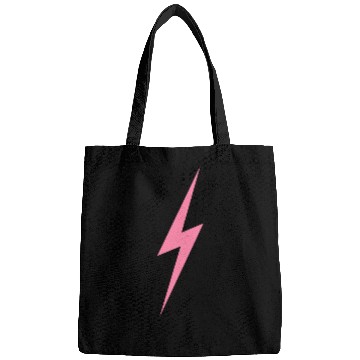 Discover Pink Bolt Lightning | Bolt Graphic Bags