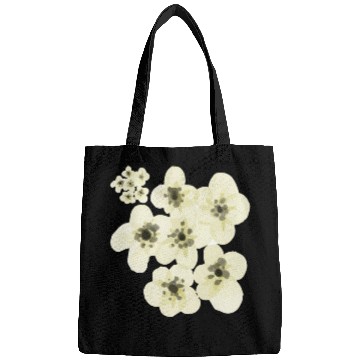 Discover abstract flower Bags