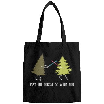 Discover May the forest be with you Bags