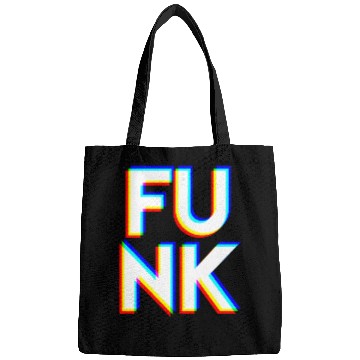 Discover Funk in Big Bold CMYK Letters Be The Meme Bags