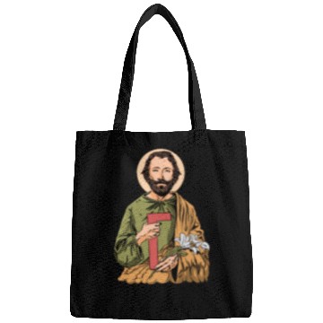 Discover Saint Joseph Catholic Saint Bags