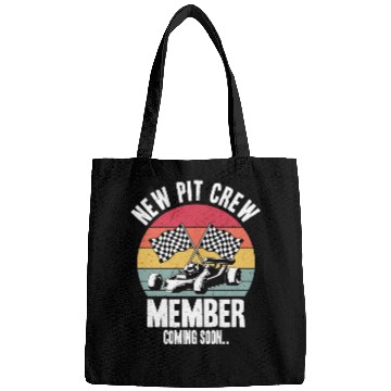 Discover New Pit Crew Member Coming Soon Race Car Racing Bags
