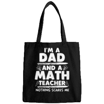 Discover Math Teacher Dad Father's Day Bags