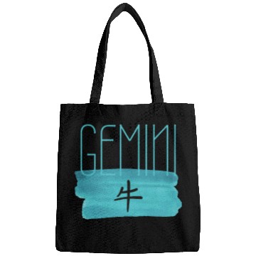 Discover GEMINI OX AESTHETIC ZODIAC Bags