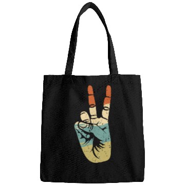 Discover Peace Hand Design Bags