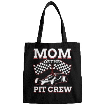Discover Mom Of Pit Crew Race Car Racing Bags