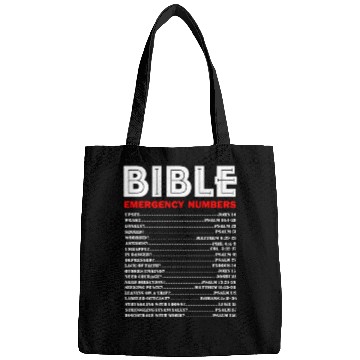 Discover Emergency Bible Numbers Bags