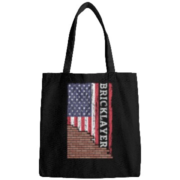 Discover Brick Mason Bricklayer Masonry Dad Us Flag Constru Bags