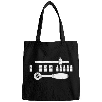 Discover Missing 10mm Socket Funny Mechanic gift Bags