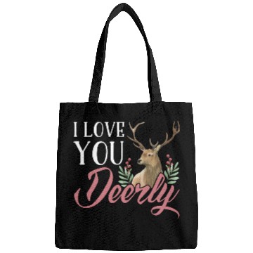 Discover Cute Deer Romantic Quote Couple Bags