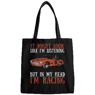Discover Racing Race Car Driver And Muscle Car Bags