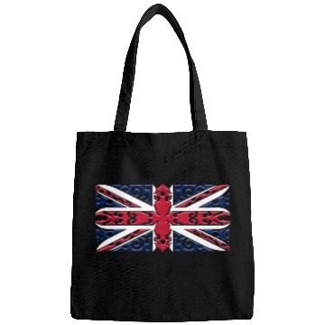 Discover Union Jack British Flag Ornamental Style Bags
