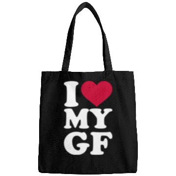 Discover I Love My Gf Girlfriend Bags