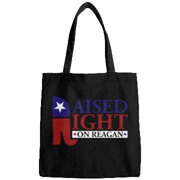 Discover Raised Right On Reagan 80'S Nostalgia Bags