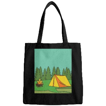 Discover Camping Nature Vintage Bags