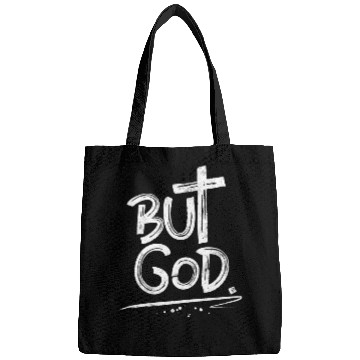 Discover But God Cross Christian Bags