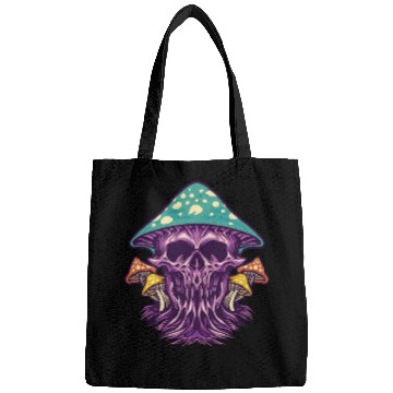 Discover Skull Mushroom Garden Bags