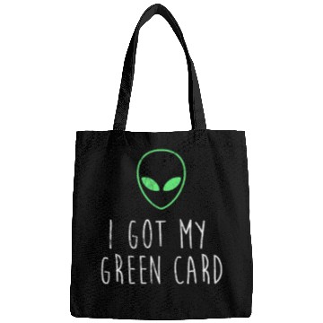 Discover I got my Green Card Bags