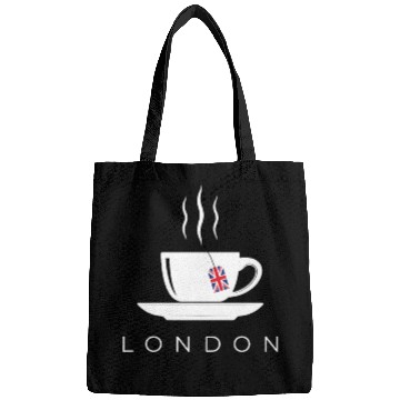 Discover London English Tea England Union Jack British Gift Bags