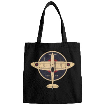 Discover Supermarine Spitfire UK WW2 RAF Bags