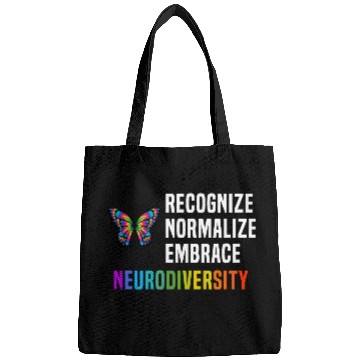 Discover Recognize Embrace Neurodiversity Bags