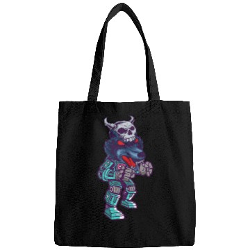 Discover Wolf robot robot machine computer toy Bags