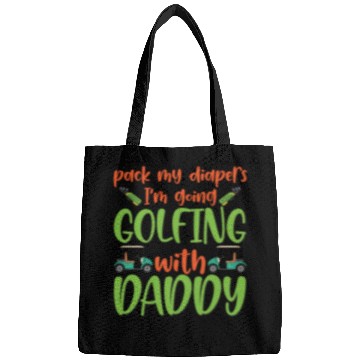 Discover Pack My Diapers Golfing With Daddy Baby Onesie Bags