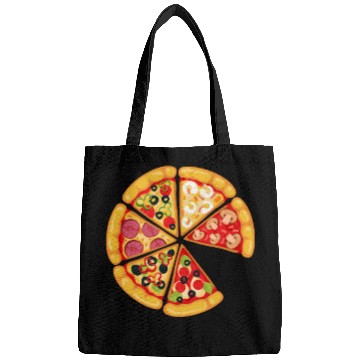 Discover Pizza and Slice Dad and Son Matching Bags