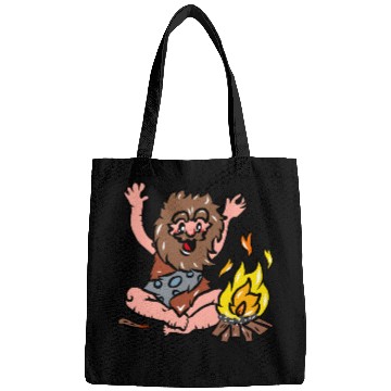 Discover Caveman with Fire Bags