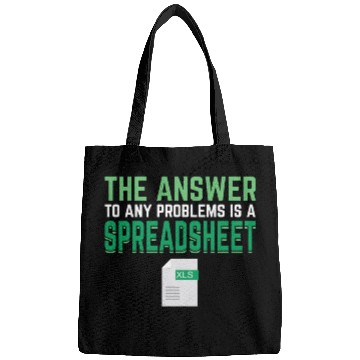 Discover Answer To Any Problems Is A Spreadsheet Excel Bags
