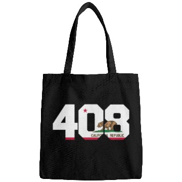 Discover Area Code 408 San Jose California Bags