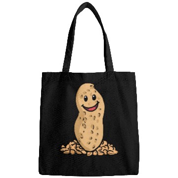 Discover happy Peanuts Nuts Kids Baby Snack Illustration Bags