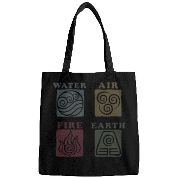 Discover Avatar The Last Airbender Elements Box Up Bags