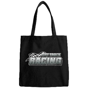 Discover Dirt Track Car Racing Modified Racing Speedway png Bags