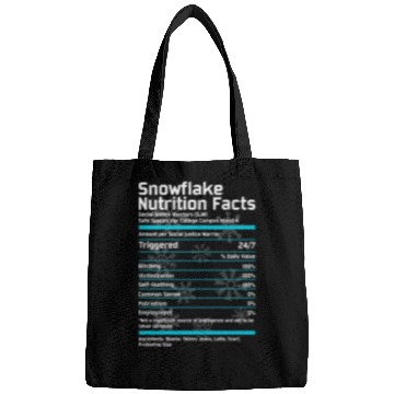 Discover Snowflake Nutrition Facts Bags