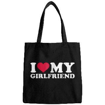 Discover I love my girlfriend Bags