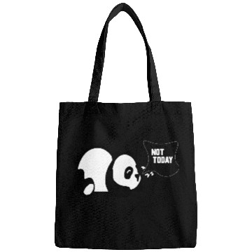 Discover PANDA SARCASM NOT TODAY Bags