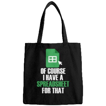 Discover I Have A Spreadsheet For That Excel Accountant Bags