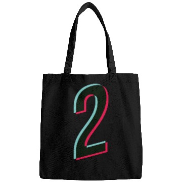 Discover 2 - jersey number - Tiktok glitch Bags