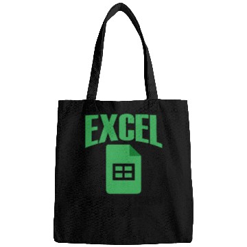 Discover Excel Best Friend At Work Spreadsheet Accountant Bags