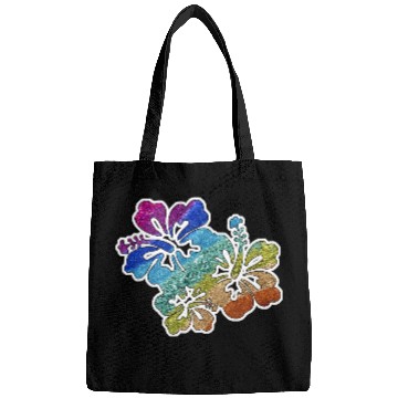 Discover hibiscus glitter Flower Bags