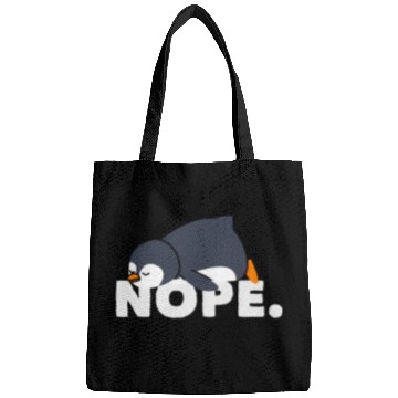 Discover Lazy Penguin Relaxed Nope Gift Bags