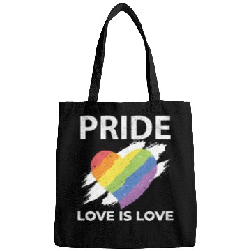 Discover LGBTQAI Pride Love is Love Bags