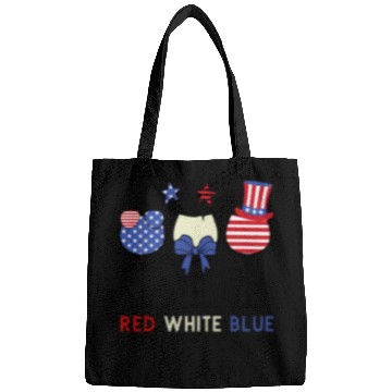 Discover Red White Blue and Cocktails Bags