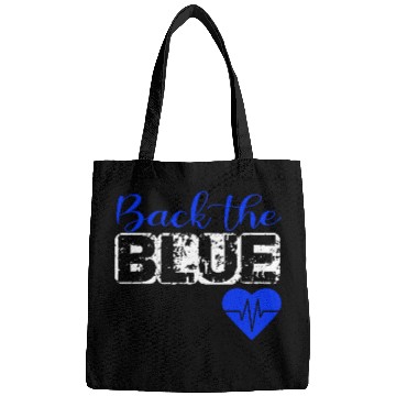 Discover Back the Blue Police Support Bags