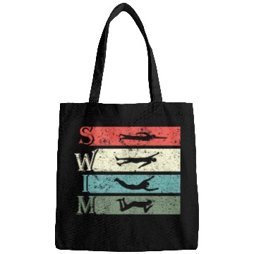 Discover Retro Vintage Swimming Swimmers Swim Bags