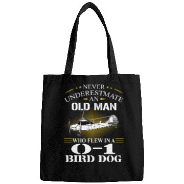 Discover Bird Dog Helicopter Old Man Bags